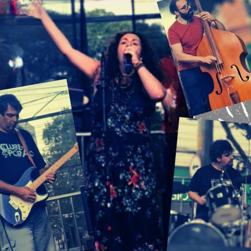 Veras Blues Band no palco do ItaimFest Páscoa 2025